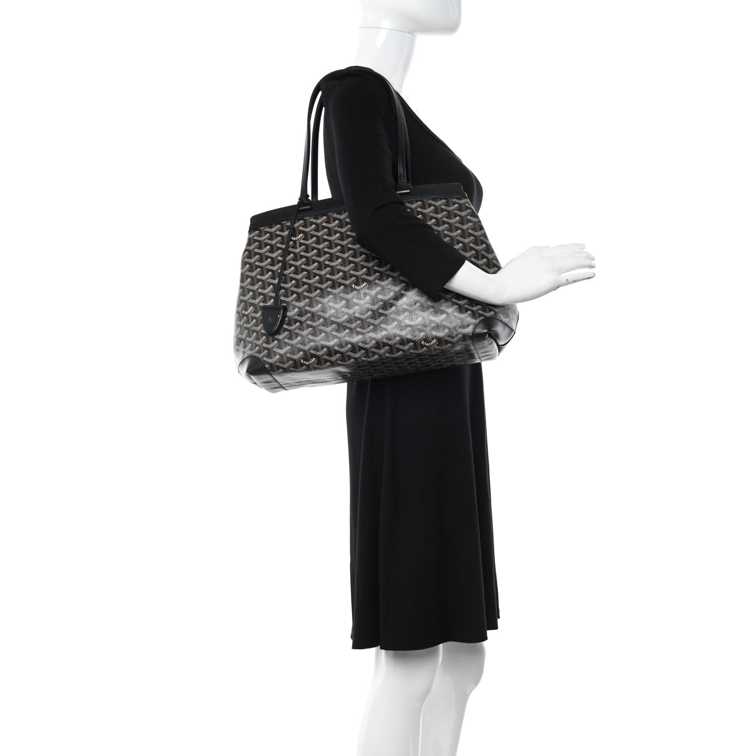 Goyard Goyardine Bellechasse PM Black 2 of 27