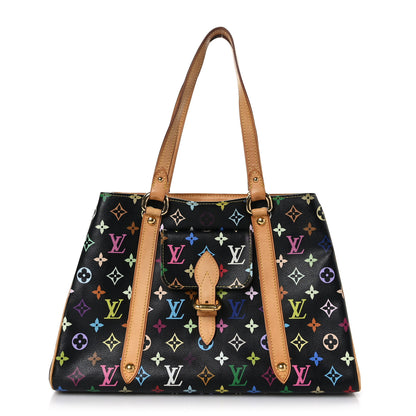 Louis Vuitton Monogram Multicolor Aurelia MM Black 1 of 8
