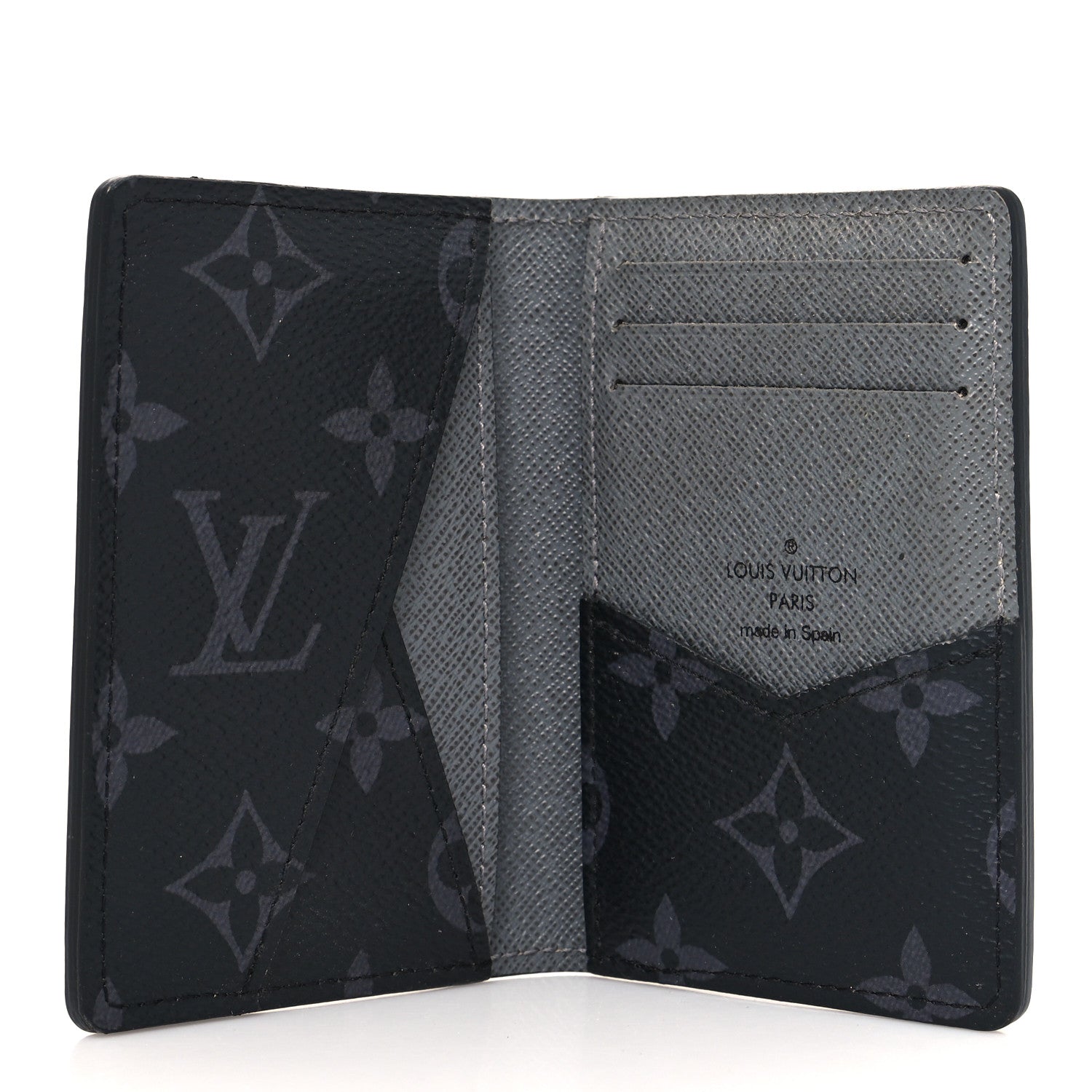 Louis Vuitton Epi Monogram Eclipse Pocket Organizer Deep Green 5 of 9