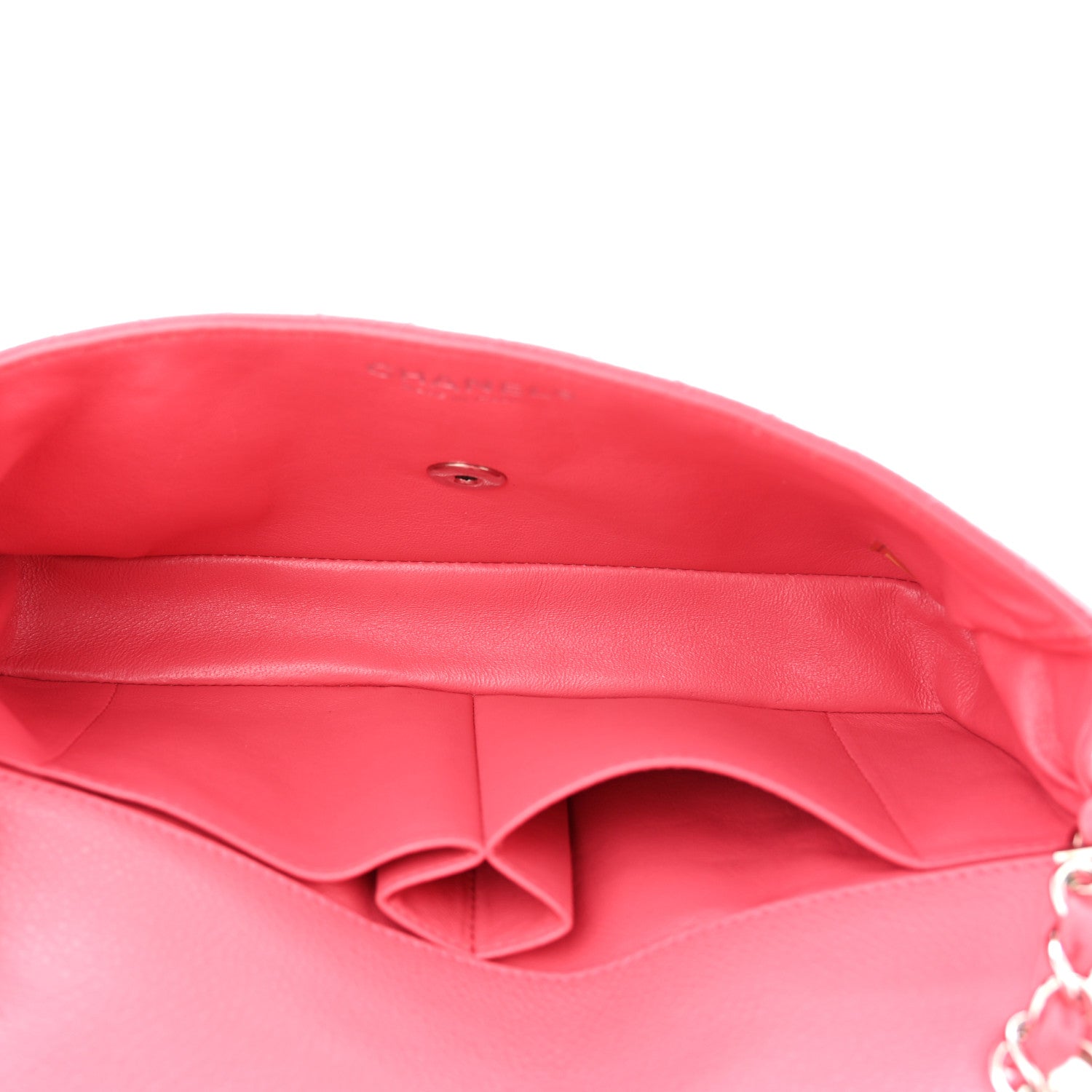 Chanel Caviar Quilted East West Flap Pink 5 of 10