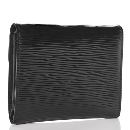 Louis Vuitton Electric Epi Joey Wallet Black 3 of 6