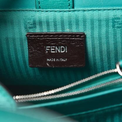 Fendi Vitello Elite Flamingo Petite 2Jours Tote Lago 6 of 9