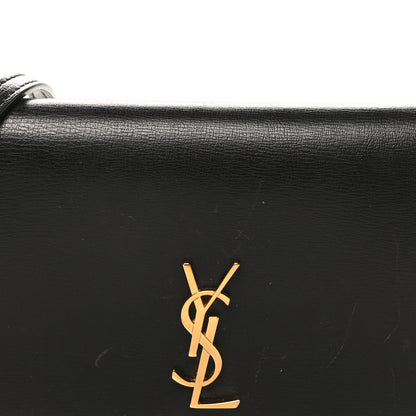Saint Laurent Smooth Calfskin Monogram Phone Holder Crossbody Black 7 of 10