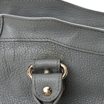 Balenciaga Chevre Silver Metallic Edge Hardware City Bleu Acier 12 of 14