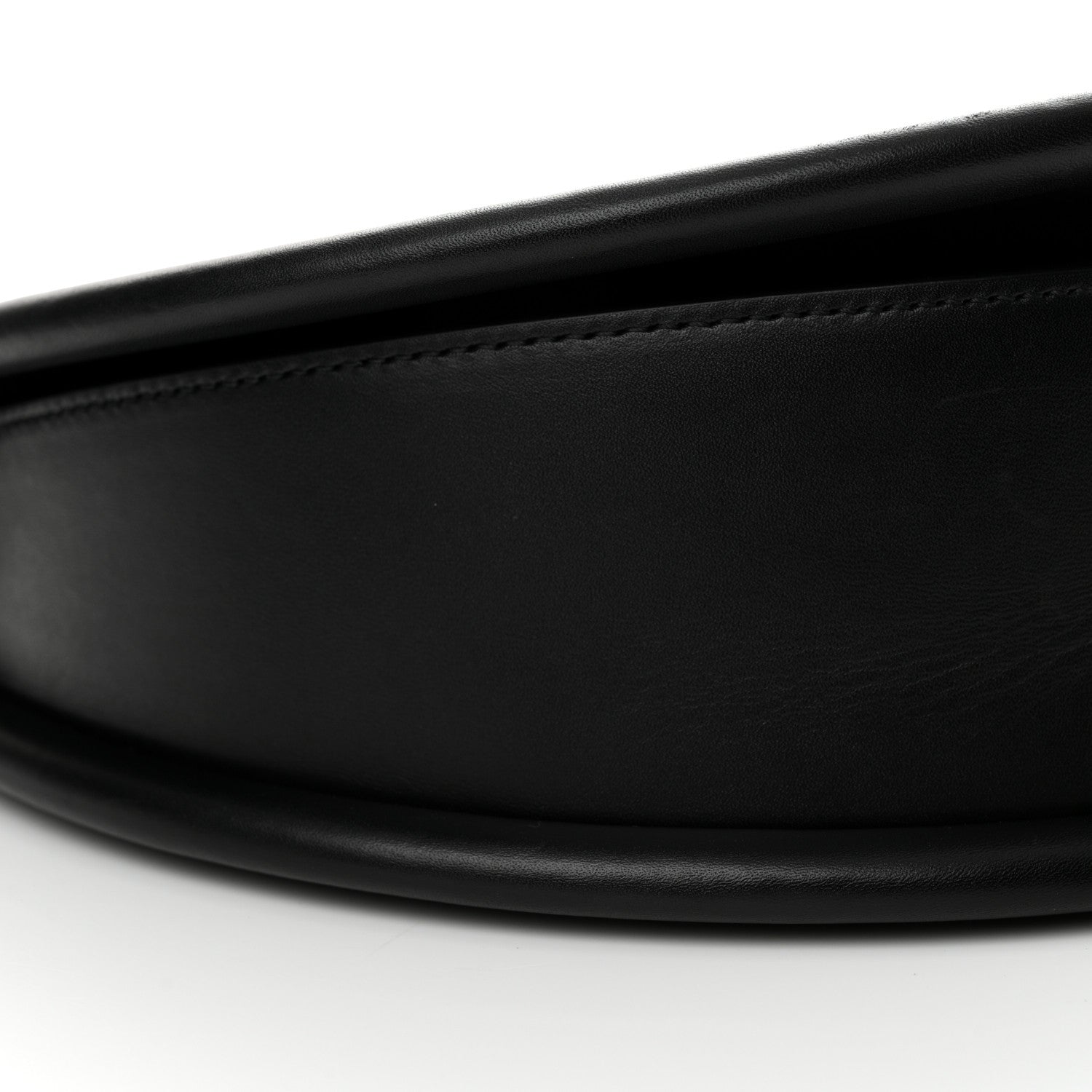 Salvatore Ferragamo Calfskin Aura Shoulder Bag Black 8 of 15