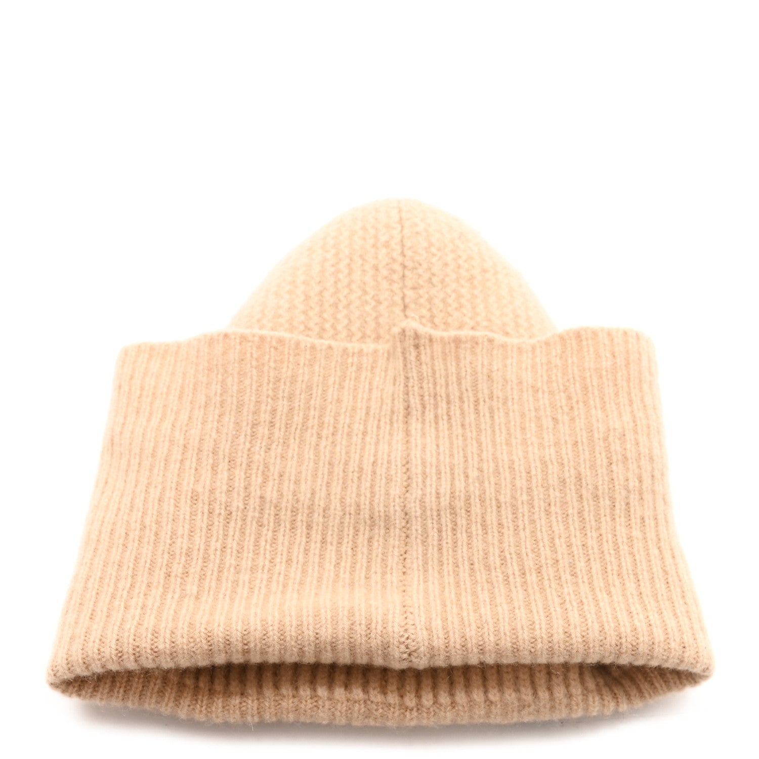 Chanel Cashmere Logo Beanie Hat Beige Black 1767392 – FASHIONPHILE