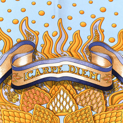 Hermes Silk Carpe Diem Scarf 90 4 of 5