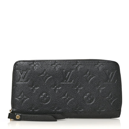 Louis Vuitton Empreinte Zippy Wallet Black 1 of 6