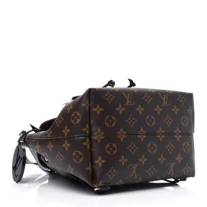 Louis Vuitton Monogram Montsouris PM Black 3 of 10