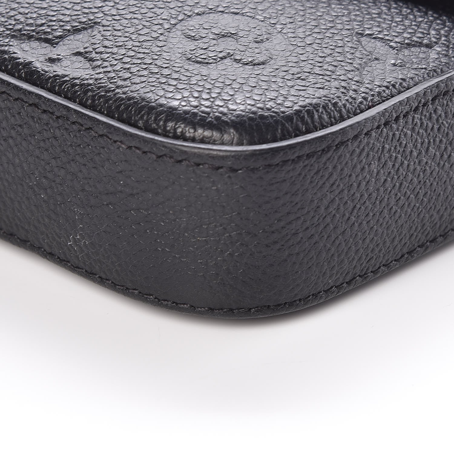 Louis Vuitton Empreinte Pochette Felicie Chain Wallet Black 6 of 9