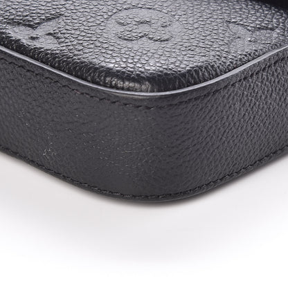 Louis Vuitton Empreinte Pochette Felicie Chain Wallet Black 6 of 9