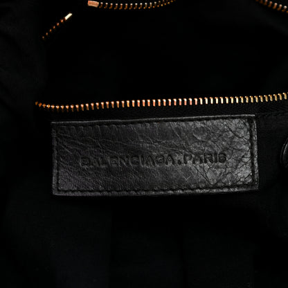 Balenciaga Agneau Giant 21 Gold Hardware Pompon Black 6 of 15