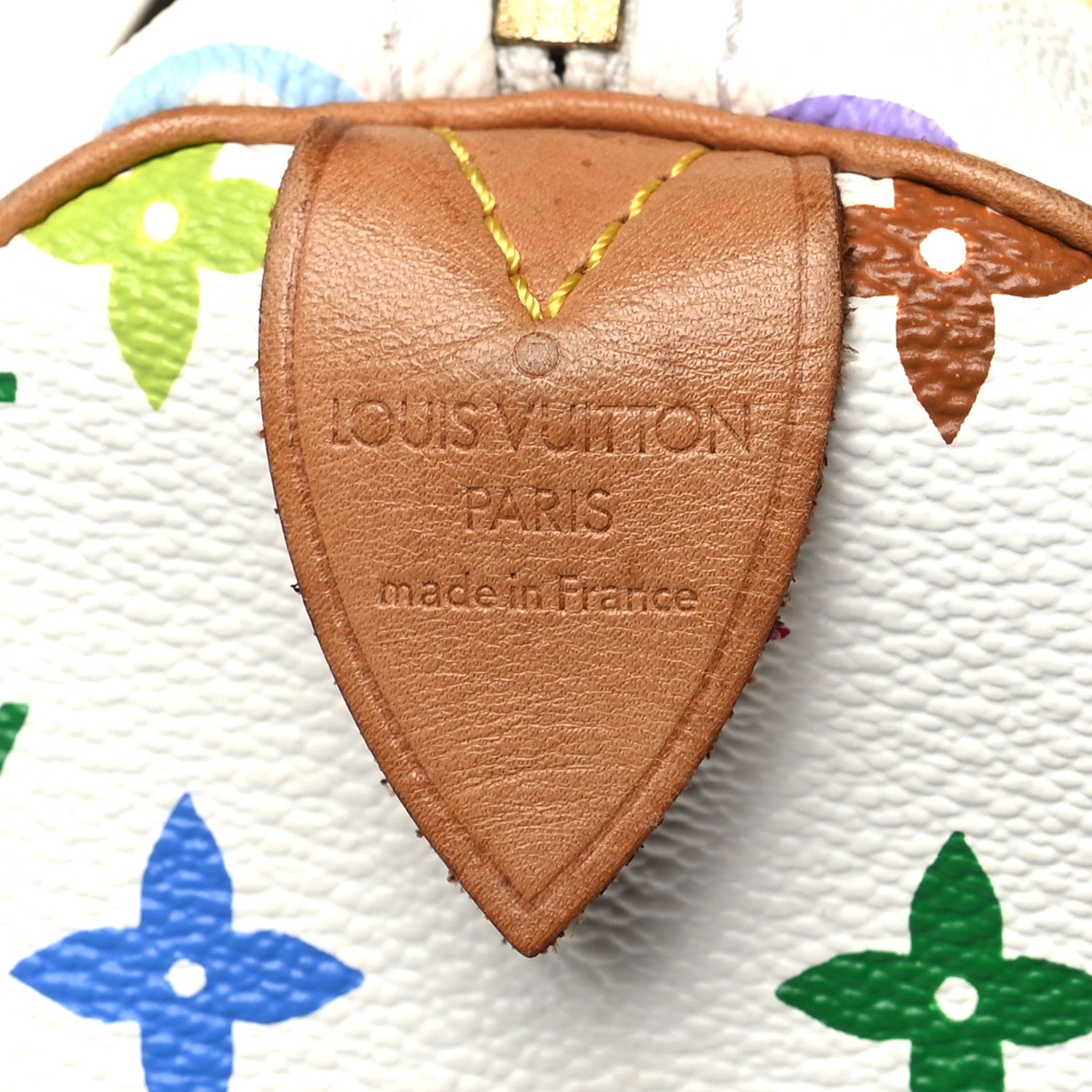Louis Vuitton Monogram Multicolor Speedy 30 White 6 of 11