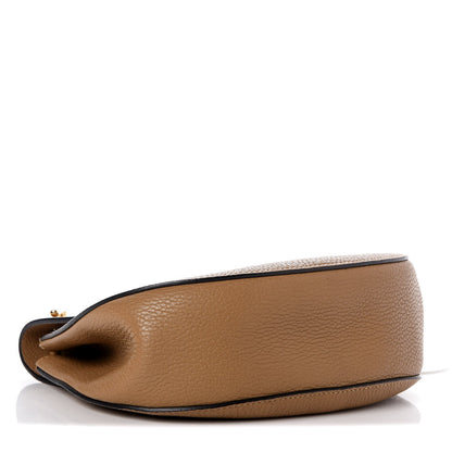 Chloe Grained Lambskin Drew Shoulder Bag Chestnut Cream 4 of 8