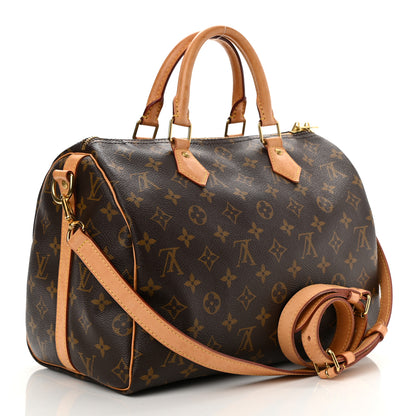 Louis Vuitton Monogram Speedy Bandouliere 30 3 of 10