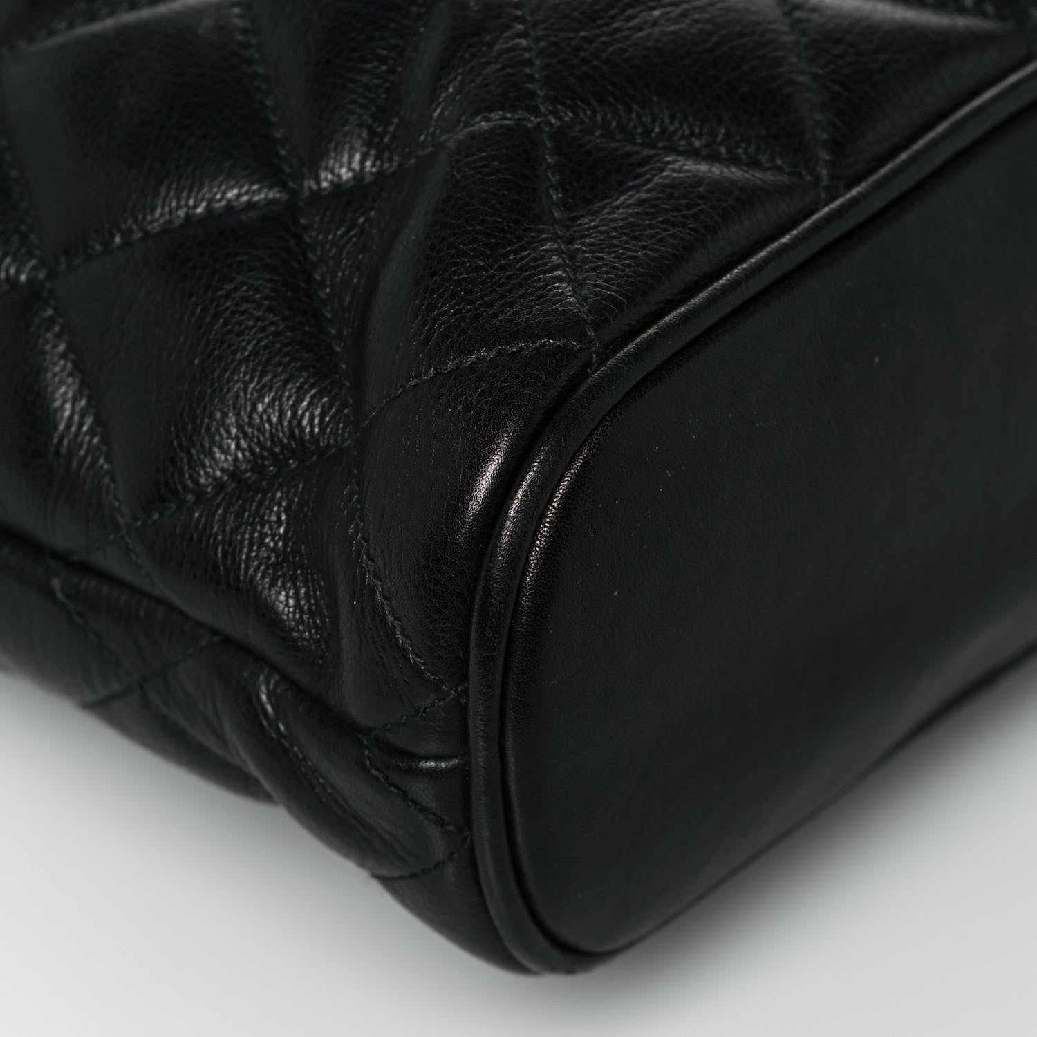 Chanel Lambskin Quilted Tote Black 10 of 14