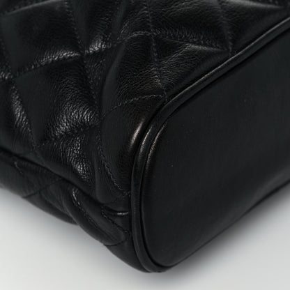 Chanel Lambskin Quilted Tote Black 10 of 14