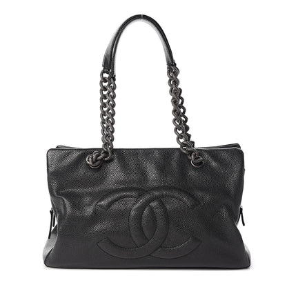 Chanel Caviar CC Shoulder Bag Black 1 of 10