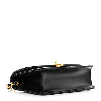 Chanel Calfskin Quilted Mini Coco Ring Flap Black 4 of 10