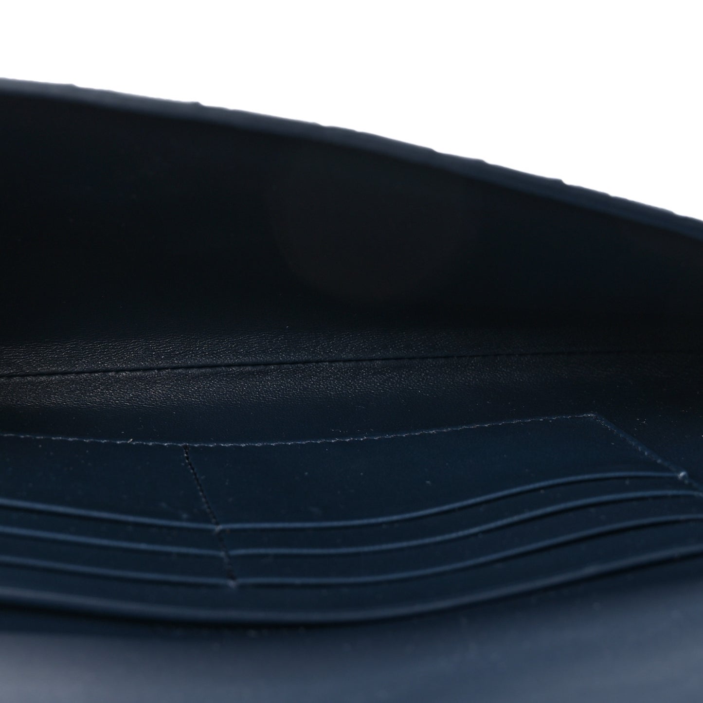 Suede Intrecciato Long Andiamo Top Handle Clutch Nocturnal