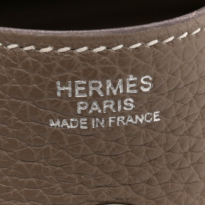 Hermes Taurillon Clemence Lindy 30 Etoupe 5 of 9