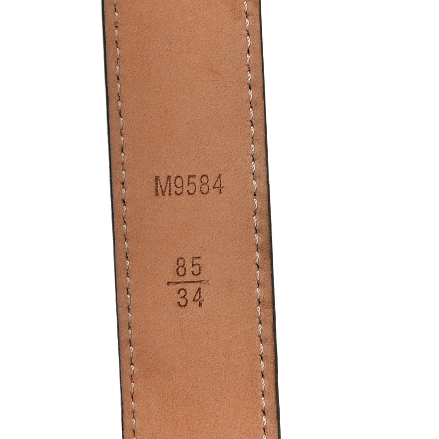 Louis Vuitton Monogram Mini 25mm Belt 85 34 7 of 8