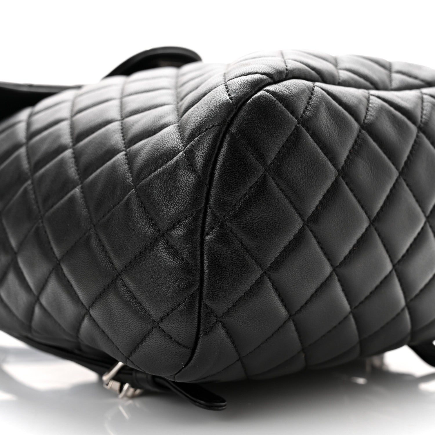 Chanel Lambskin Quilted Small Urban Spirit Backpack Black 9 of 10