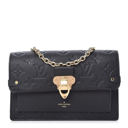 Louis Vuitton Empreinte Vavin Chain Wallet Black 1 of 10