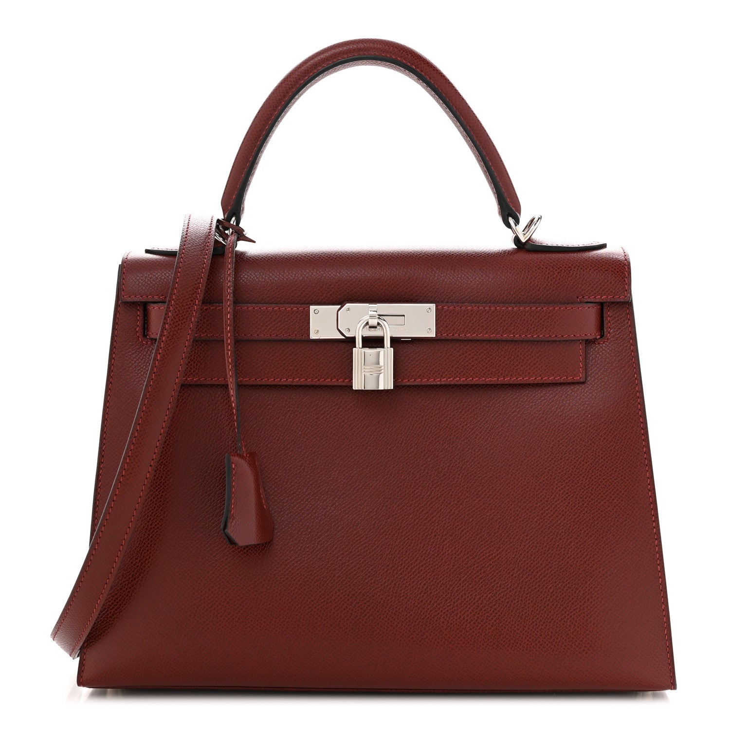 Hermes Epsom Kelly Sellier 28 Rouge H 1 of 11