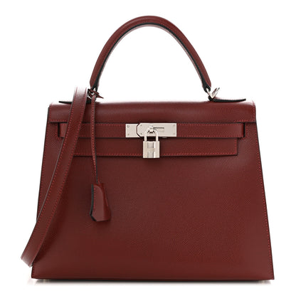 Hermes Epsom Kelly Sellier 28 Rouge H 1 of 11