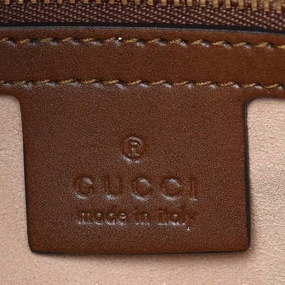 Gucci Soft GG Supreme Monogram Small Crossbody Tote Beige Cuir 8 of 9