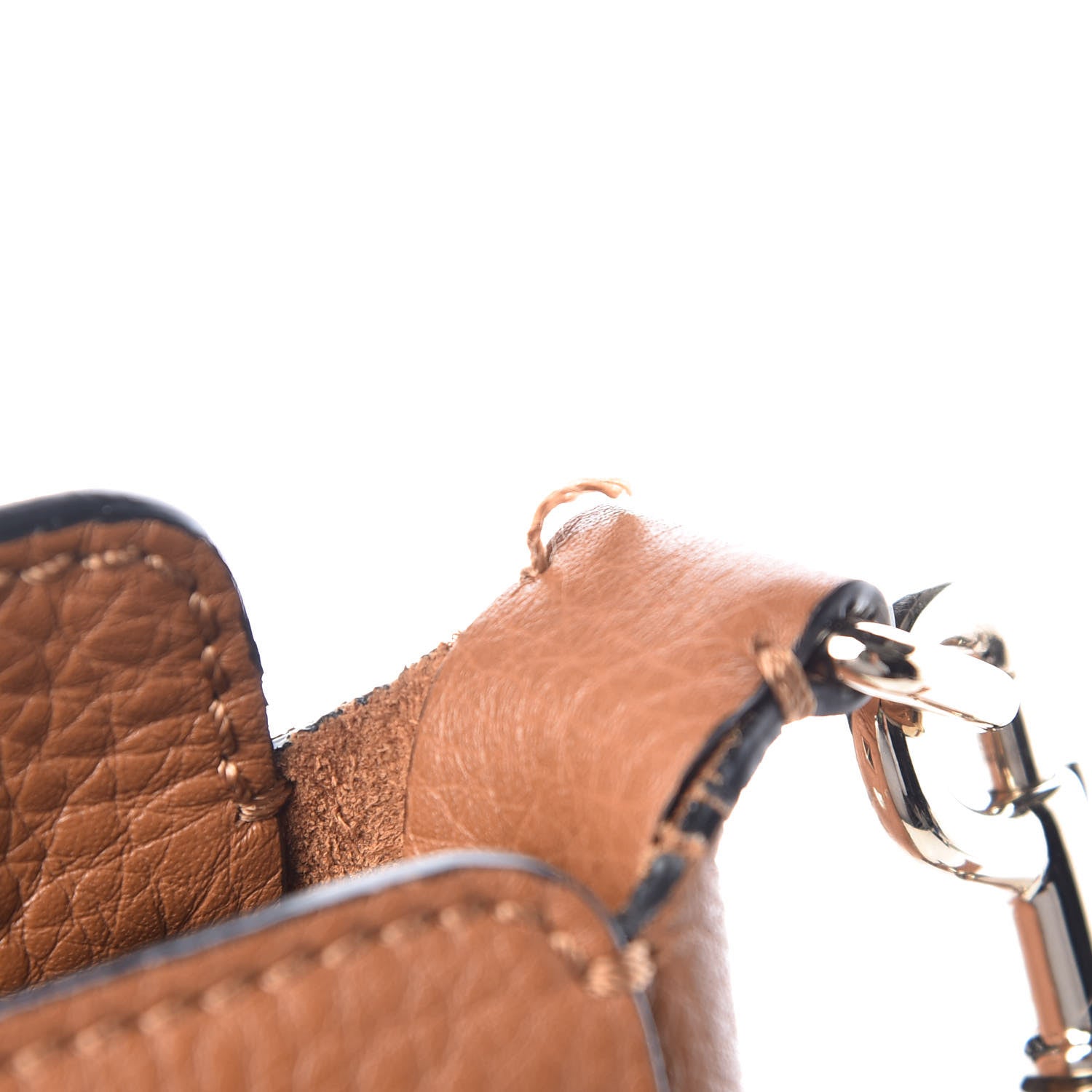Valentino Garavani Pebbled Calfskin Small Rockstud Flip-Lock Messenger Bag Light Cuir 7 of 10