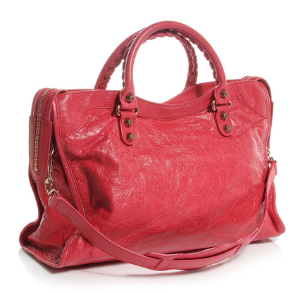 Balenciaga Agneau Giant 12 Rose Gold Hardware City Rose Thulian 3 of 7