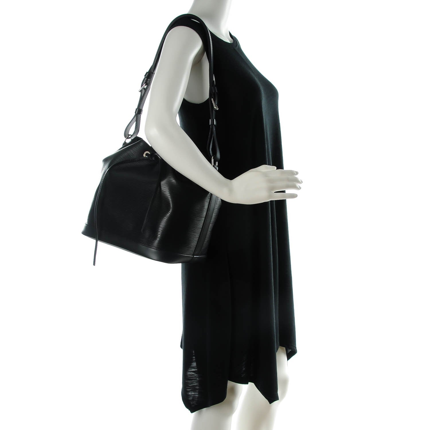 Louis Vuitton Epi Petit Noe NM Black 2 of 7