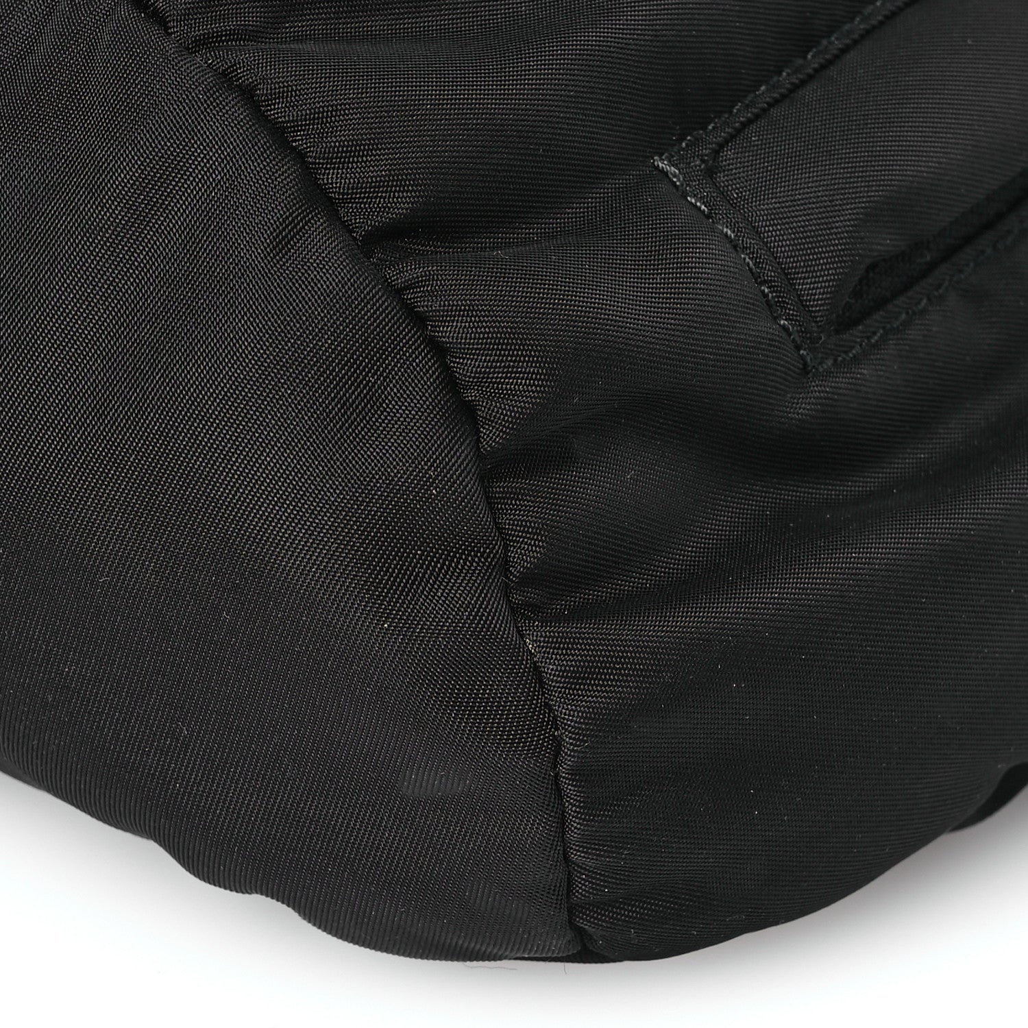 Prada Re-Nylon Vitello Metal Triangle Logo Sling Backpack Black 11 of 11