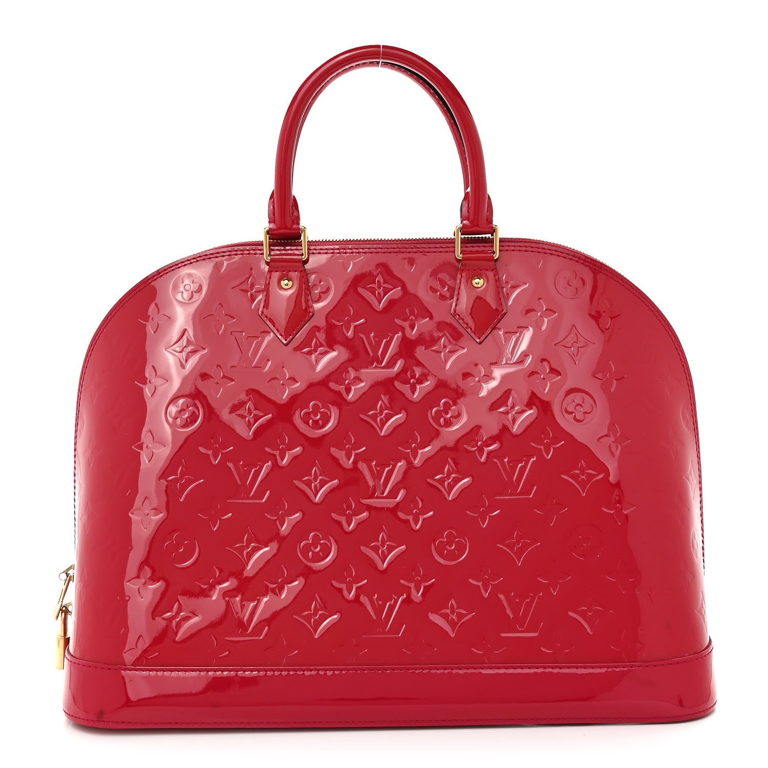 Louis Vuitton Vernis Alma MM Pomme D'Amour 1 of 12