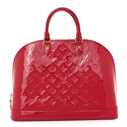 Louis Vuitton Vernis Alma MM Pomme D'Amour 1 of 12