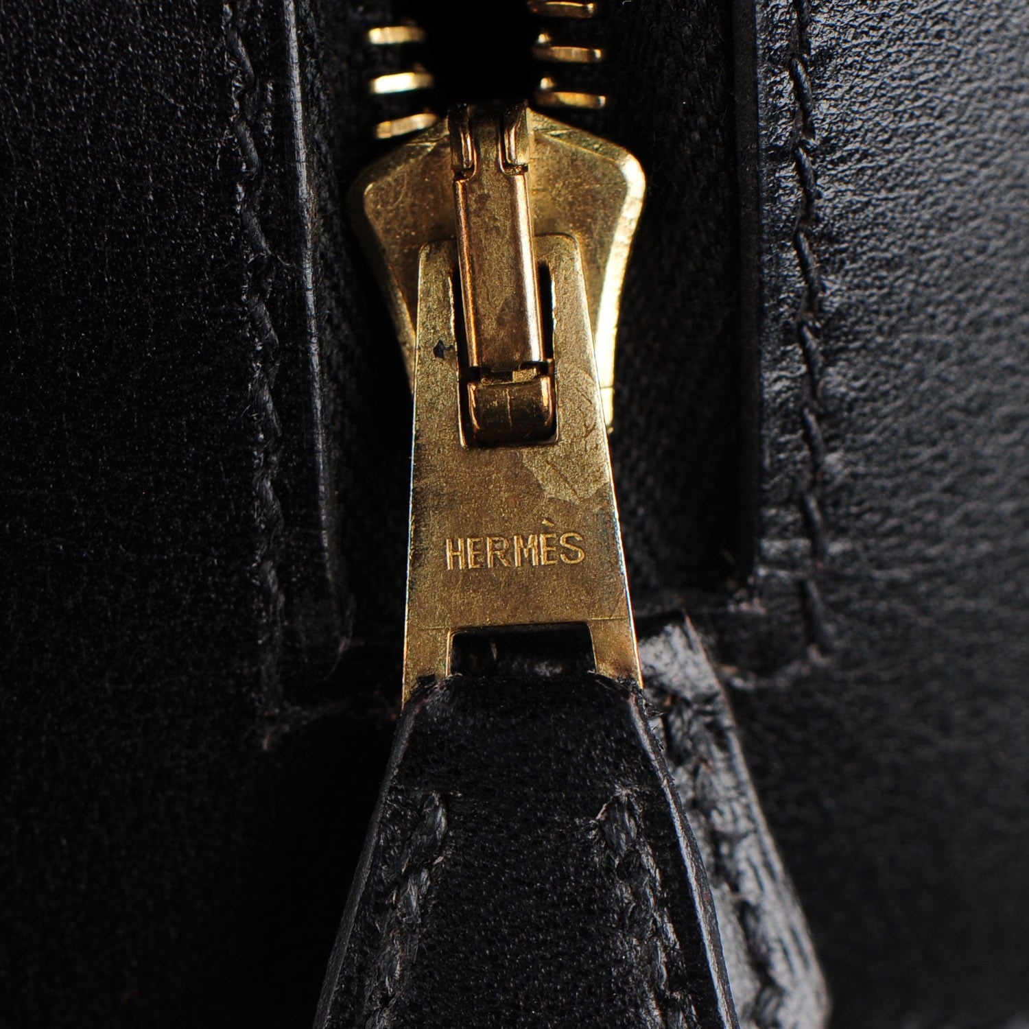 Hermes Veau Box Plume 21 Black 9 of 9