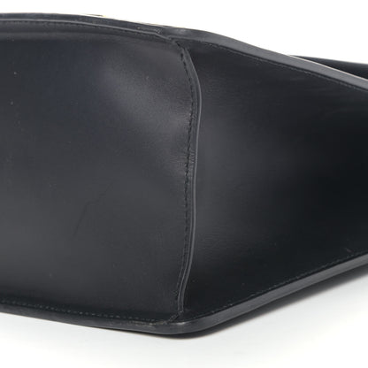 Gucci Calfskin Medium Sylvie Top Handle Bag Black 8 of 9
