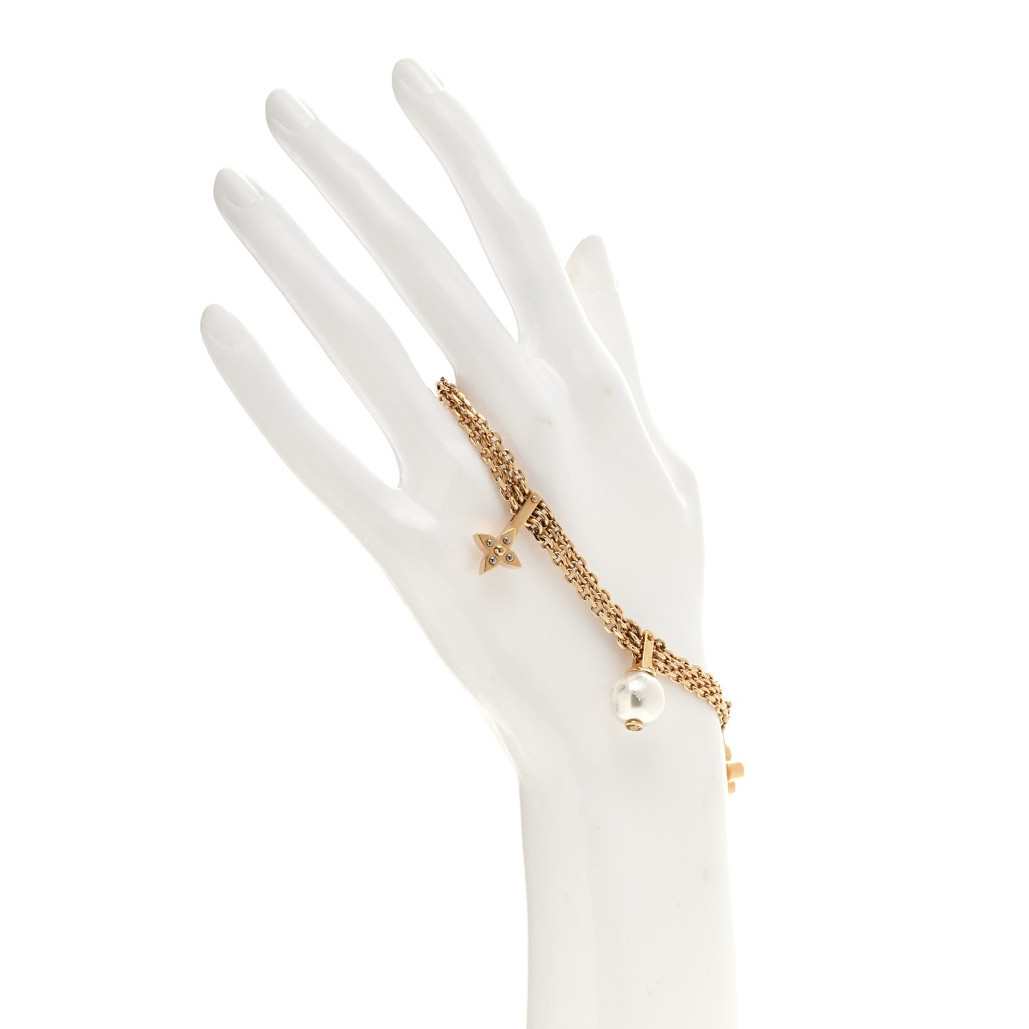 Pearl Charmy Bracelet Gold