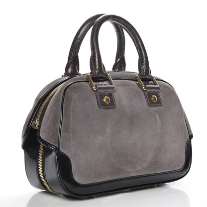Louis Vuitton Havane Stamped Trunk Bowler PM Gray 3 of 7