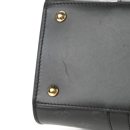 Louis Vuitton Monogram Cuir Plume Very Tote MM Black 10 of 10