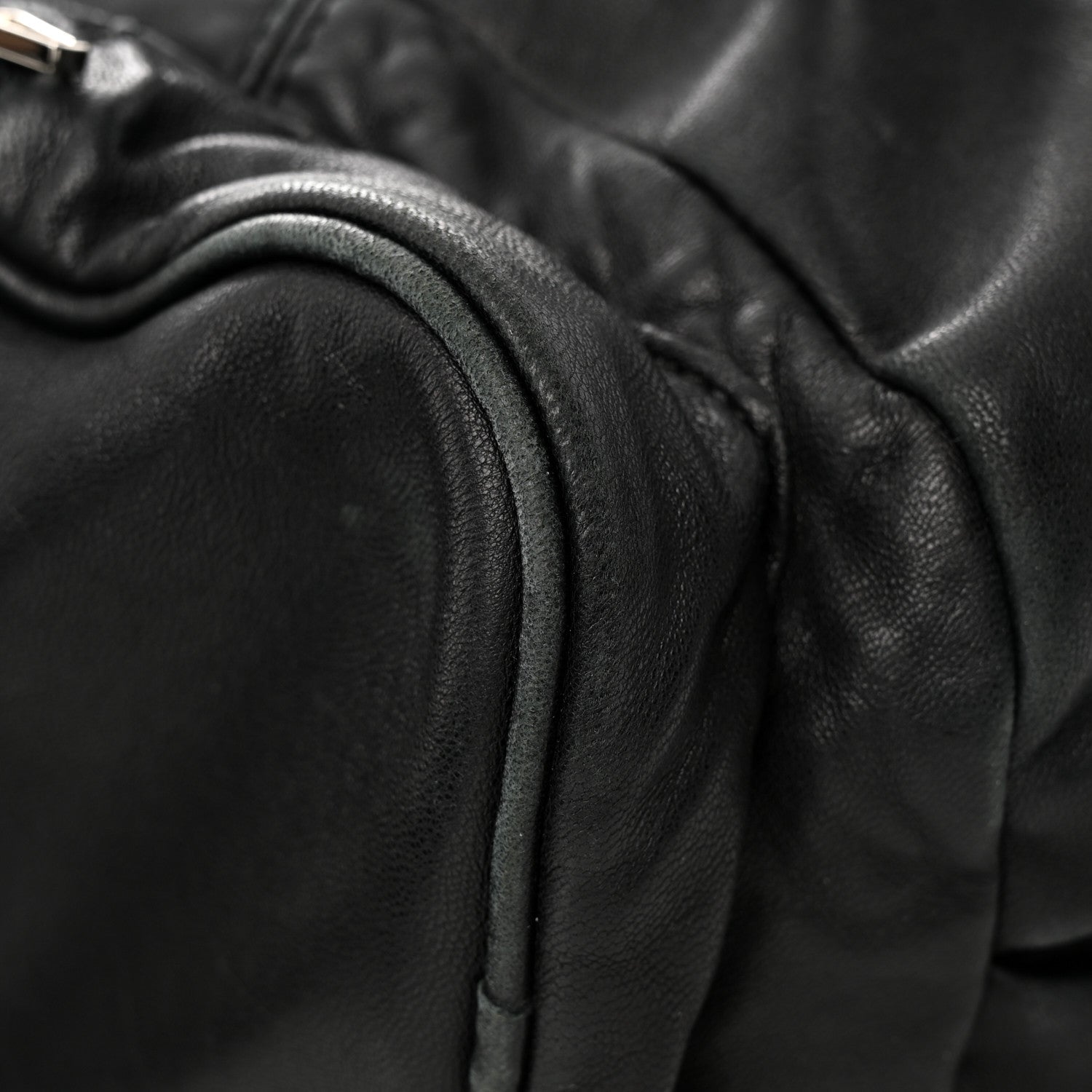Alexander Wang Lambskin Marti Backpack Bag Washed Black Rhodium Hardware 12 of 13