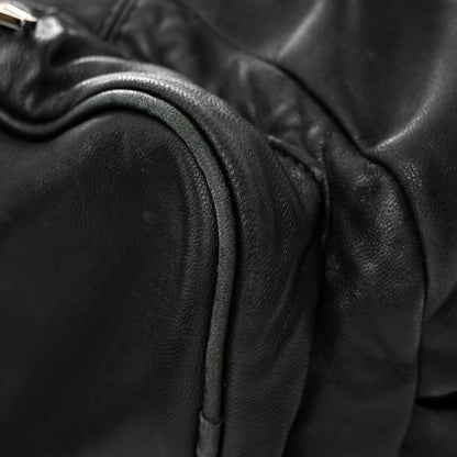 Alexander Wang Lambskin Marti Backpack Bag Washed Black Rhodium Hardware 12 of 13