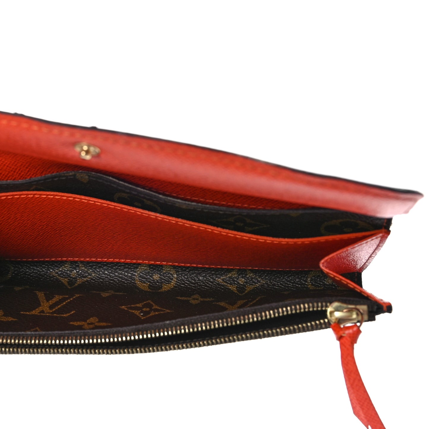 Monogram Emilie Wallet Piment