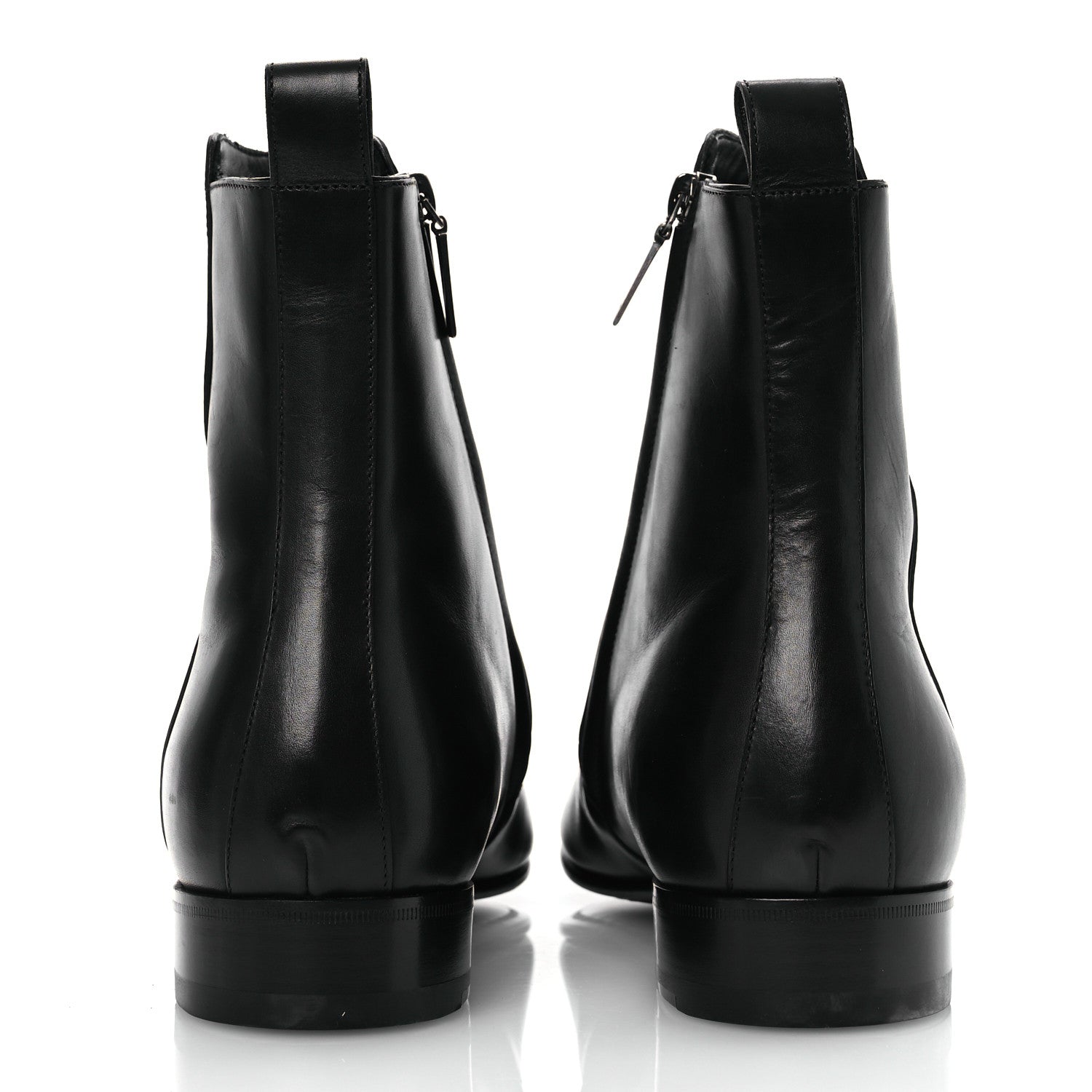Saint Laurent Calfskin Mens Eli 25 Bootie 43 Black 5 of 12