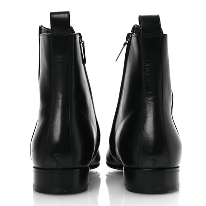Saint Laurent Calfskin Mens Eli 25 Bootie 43 Black 5 of 12