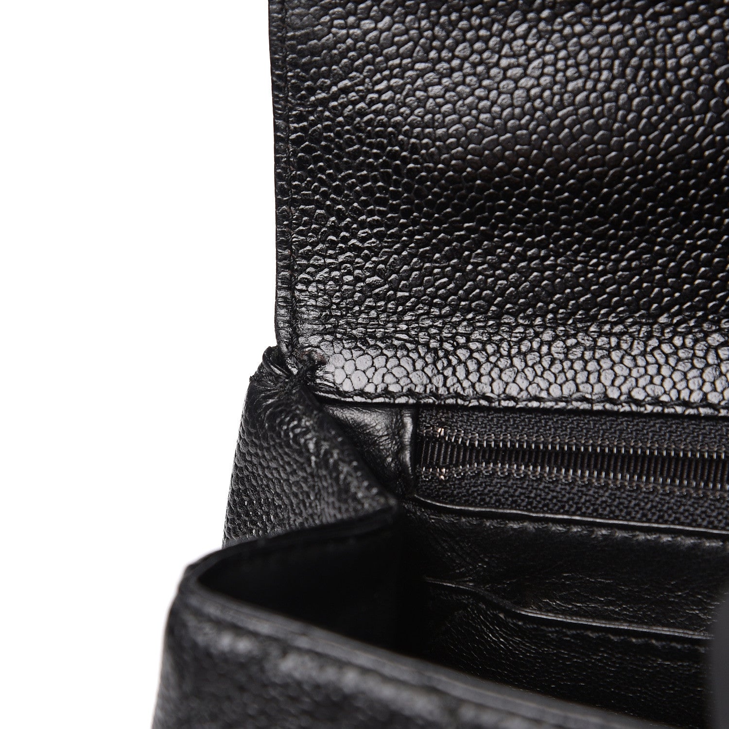 Chanel Caviar Quilted Jumbo Kelly Flap Black 15 of 20