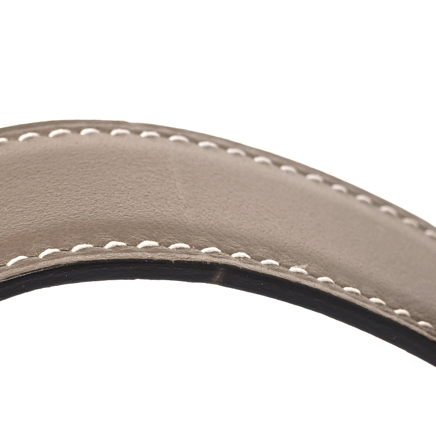 Hermes Swift Epsom 32mm H Belt 95 38 Etoupe White 6 of 8