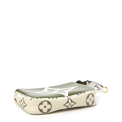 Louis Vuitton Monogram Giant Micro Pochette Accessories Kaki White 3 of 6